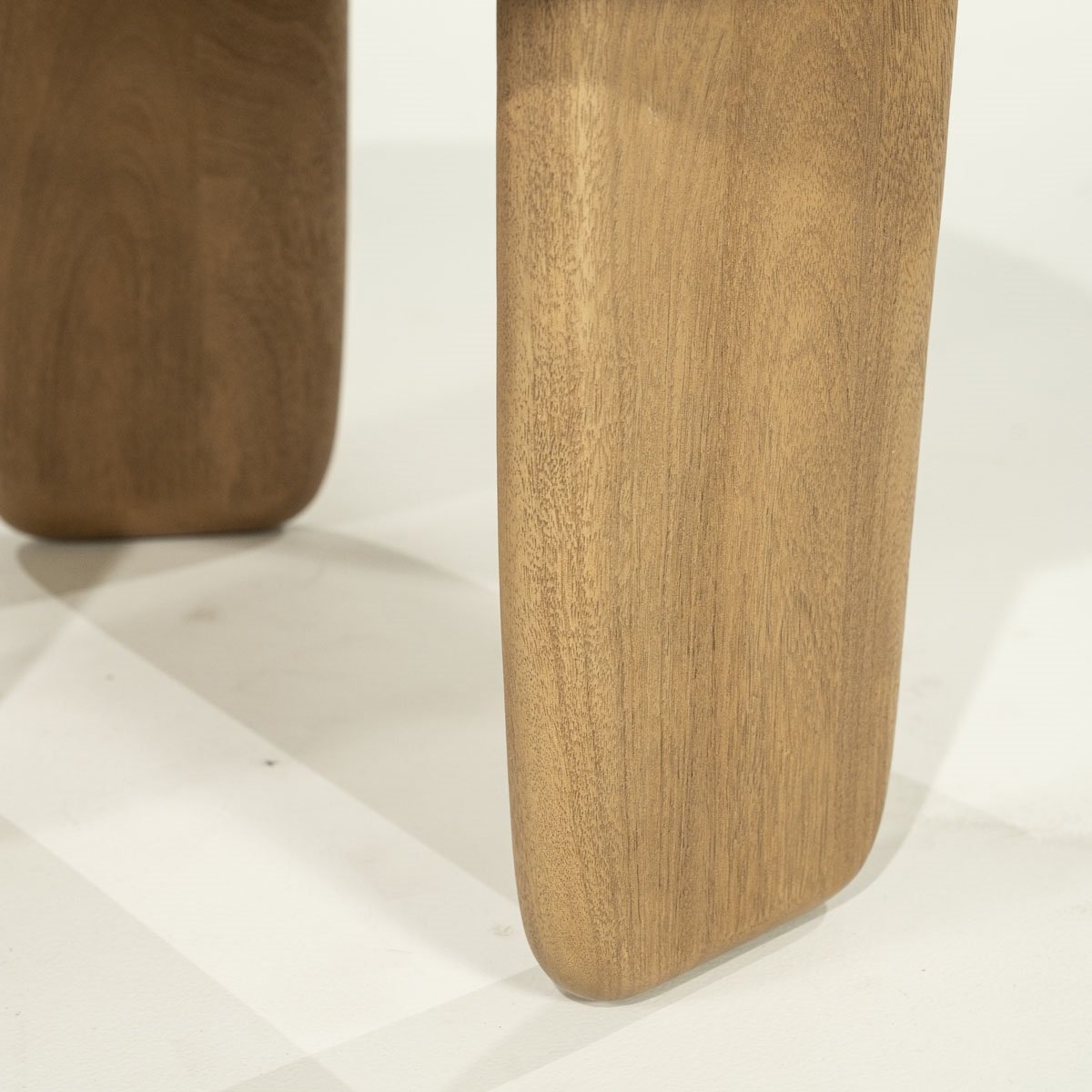 Couchtisch Maud klein 65 x 56,5 cm Mangoholz hell Sofatisch Beistelltisch