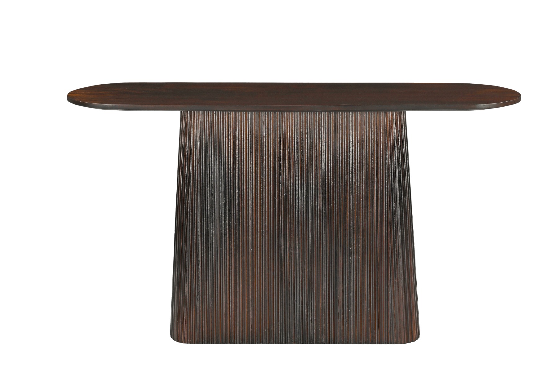 Konsolentisch Salvator 140 x 40 cm Mangoholz wallnussfarben Anstelltisch