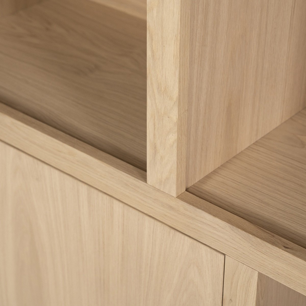 Schrank Bücherschrank Helsinki H 170 cm Eiche Brauntöne