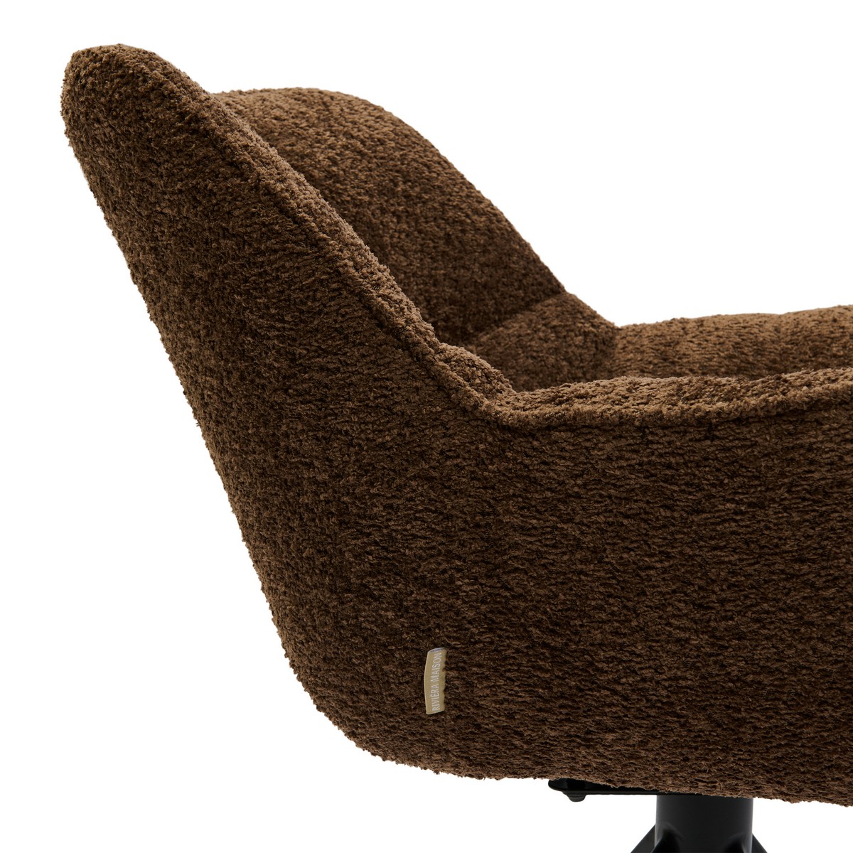 Rivièra Maison CARNABY Armlehnstuhl drehbar Umber Brown