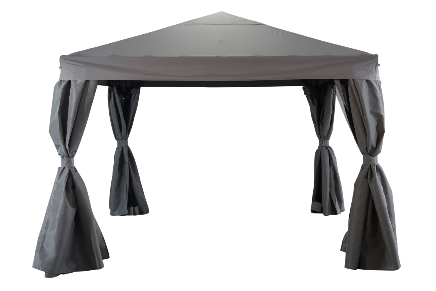 Pavillion Gartenpavillion Biella 300 x 300 cm grau