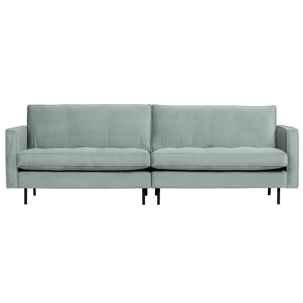 3 Sitzer Sofa Rodeo Samt Velvet mint Couch Garnitur Couchgarnitur