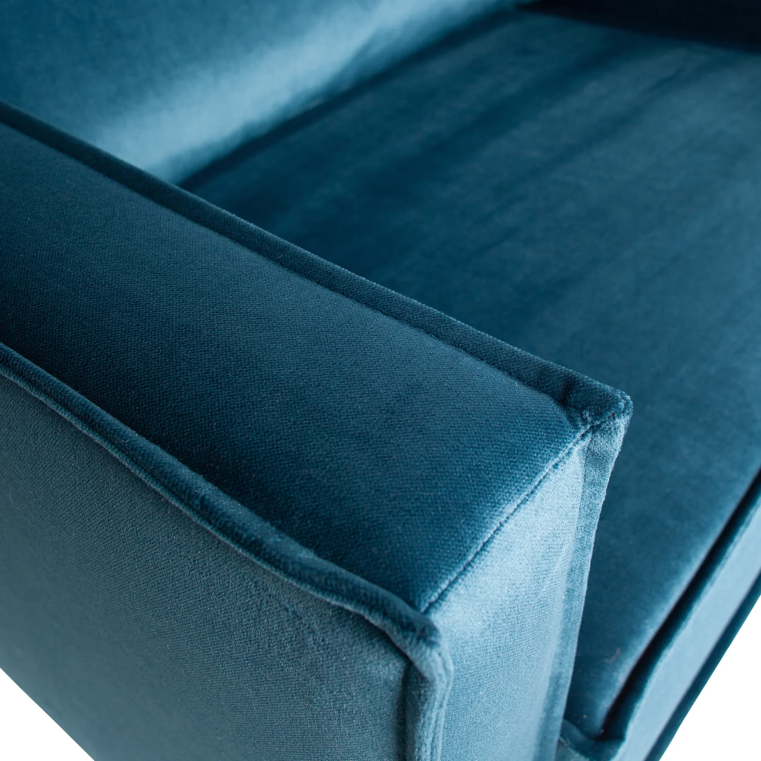 1,5 Sitzer Sessel RODEO Samt blau