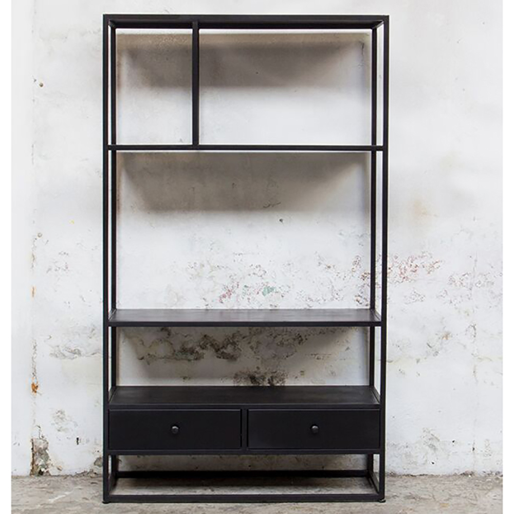 Industrie Regal IRON Metall schwarz Metallregal