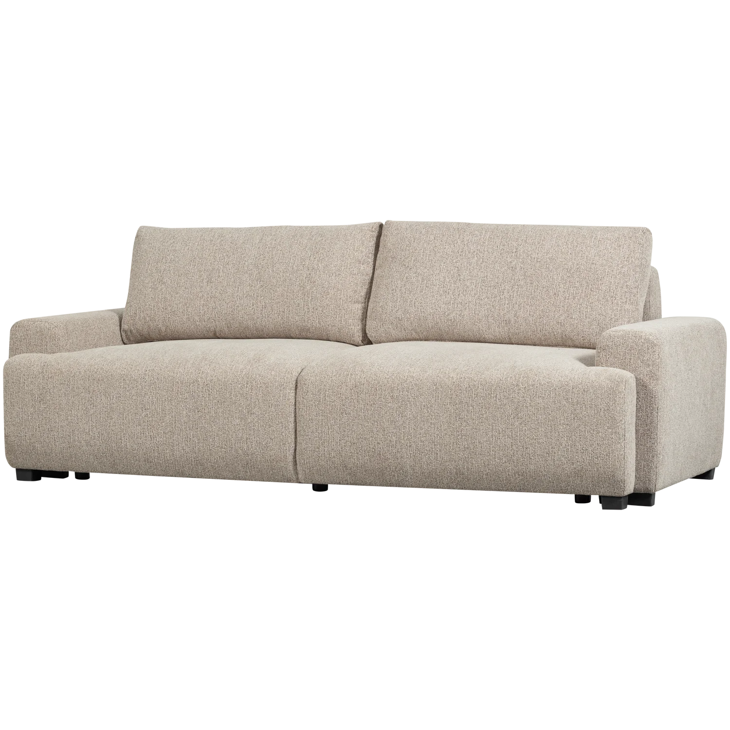 3 Sitzer Sofa NIGHT & DAY natur melange Couch Garnitur Loungesofa Schlafsofa