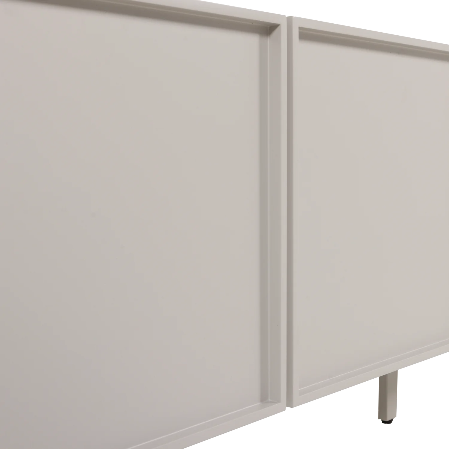 TV Möbel Lowboard TOURS 180 cm MDF Melamin beschichtet sandfarben