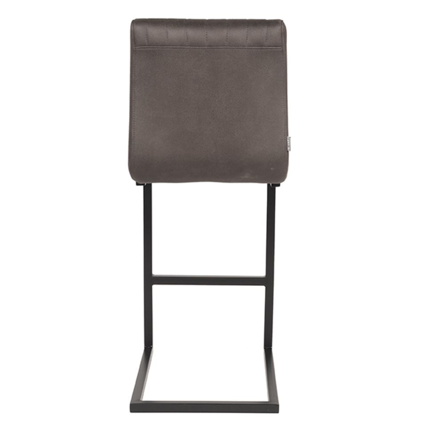 Barhocker HUGO Microfaser anthrazit SH 66 cm Barstuhl