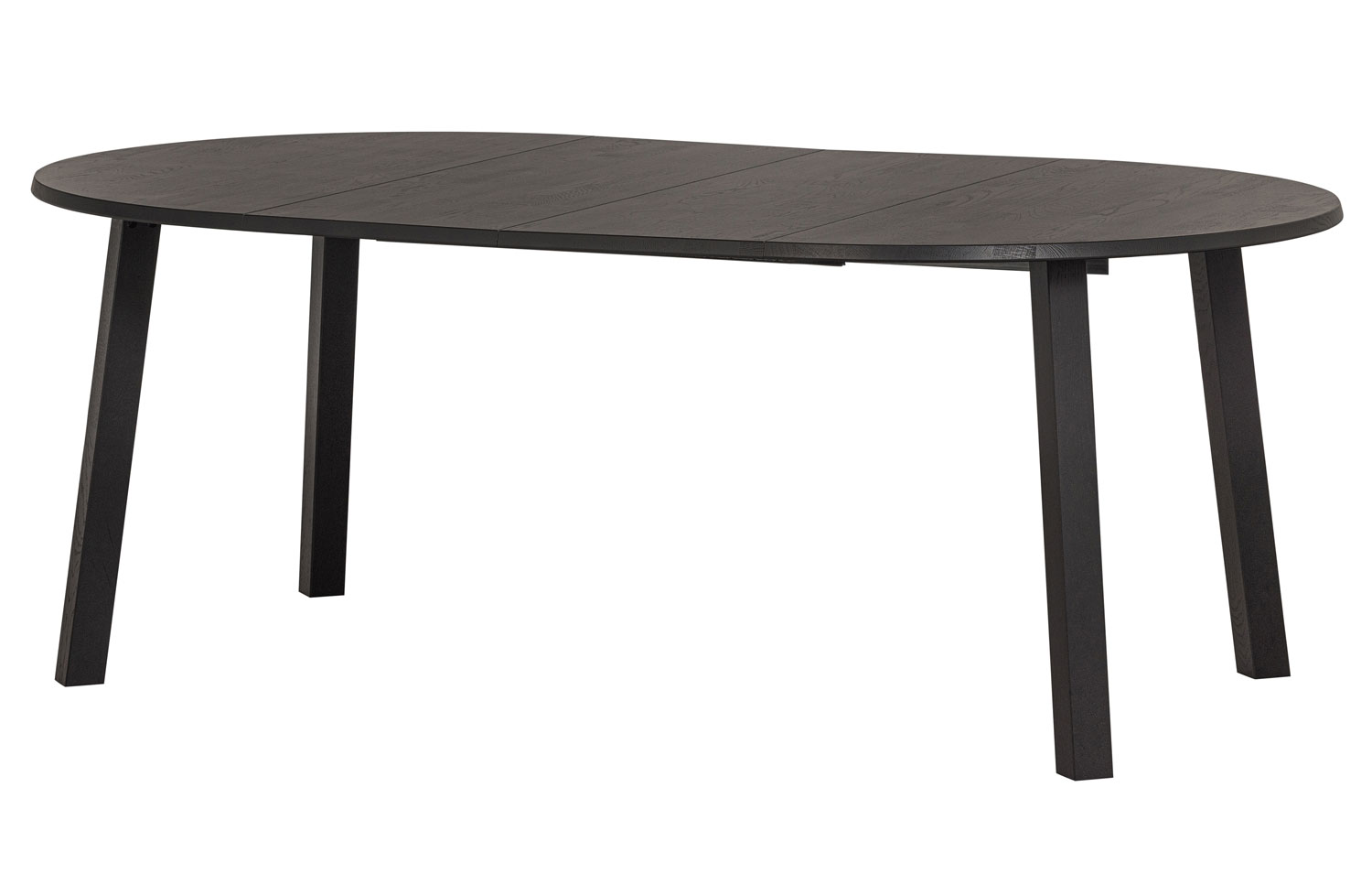 Esstisch Lange JAN 120 x 120-200 cm Eiche blacknight ausziehbar