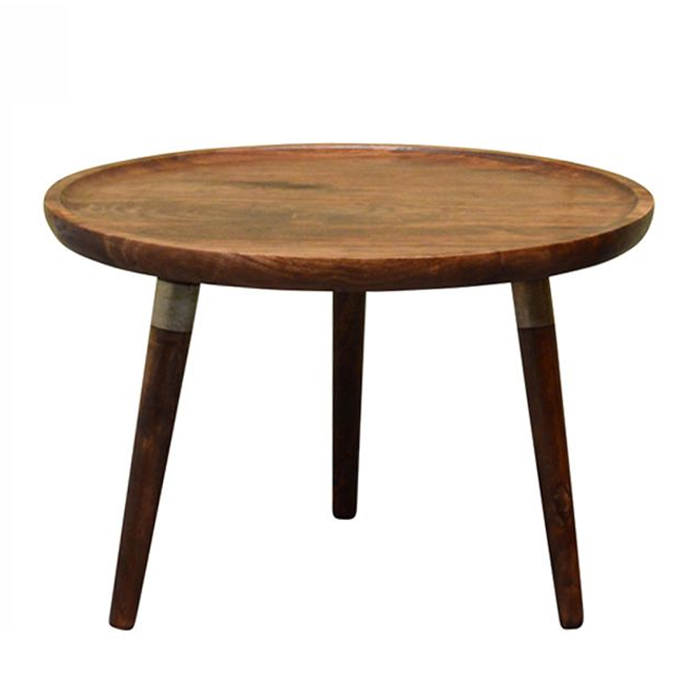 Beistelltisch Jessie rund 45 cm Mango