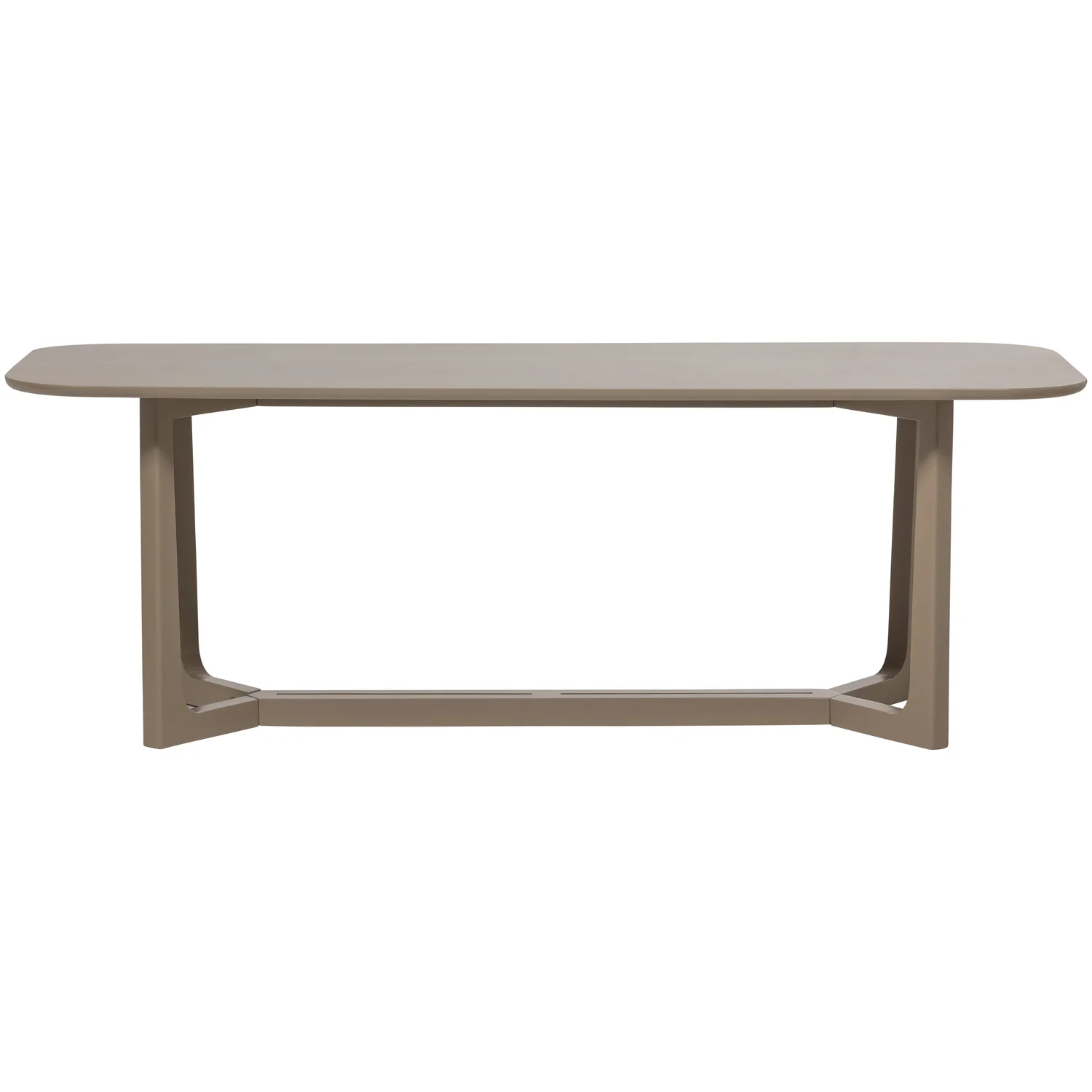 Esstisch FERION 240 x 90 cm Mango Massivholz mud