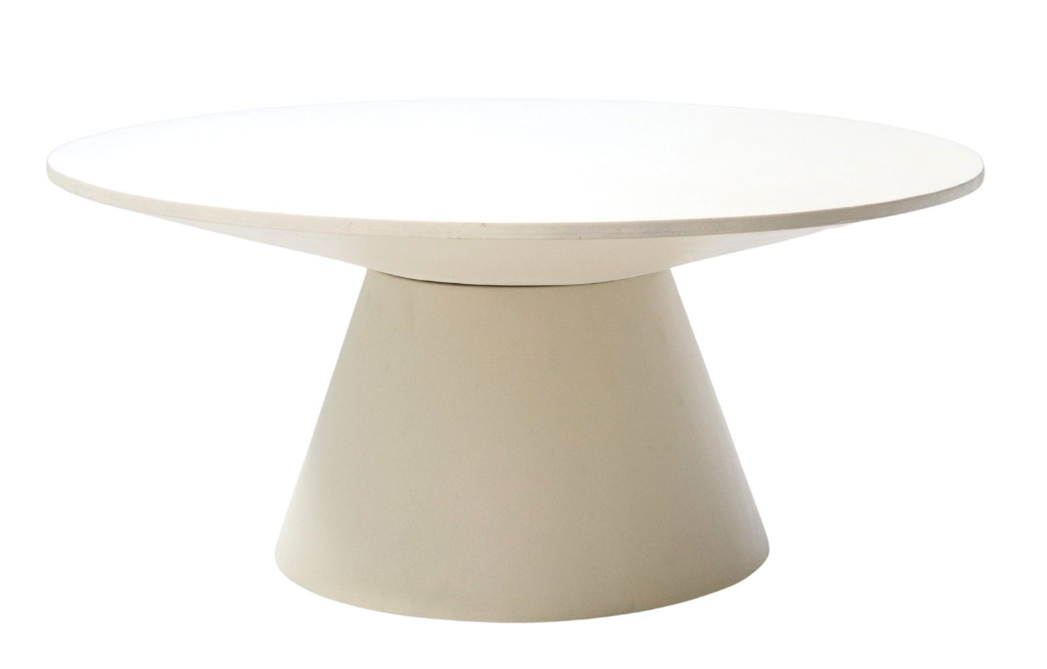 Couchtisch NELO Ø 60 cm Mangoholz beige