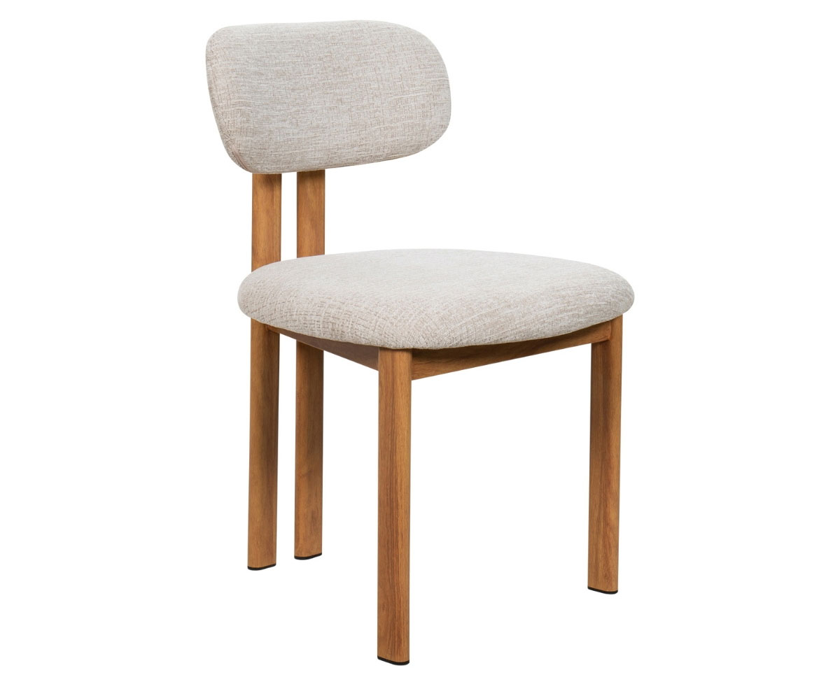 Esszimmerstuhl Stuhl VELORA beige - Maison ESTO