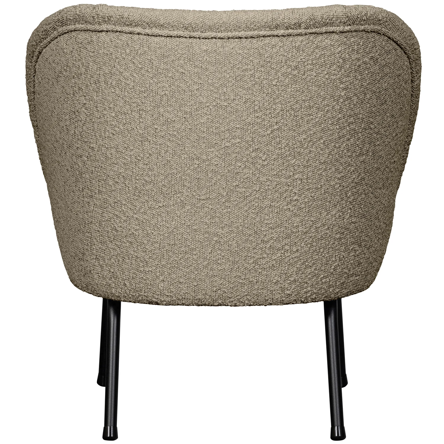 Sessel VOGUE Bouclé beige Loungesessel Clubsessel 