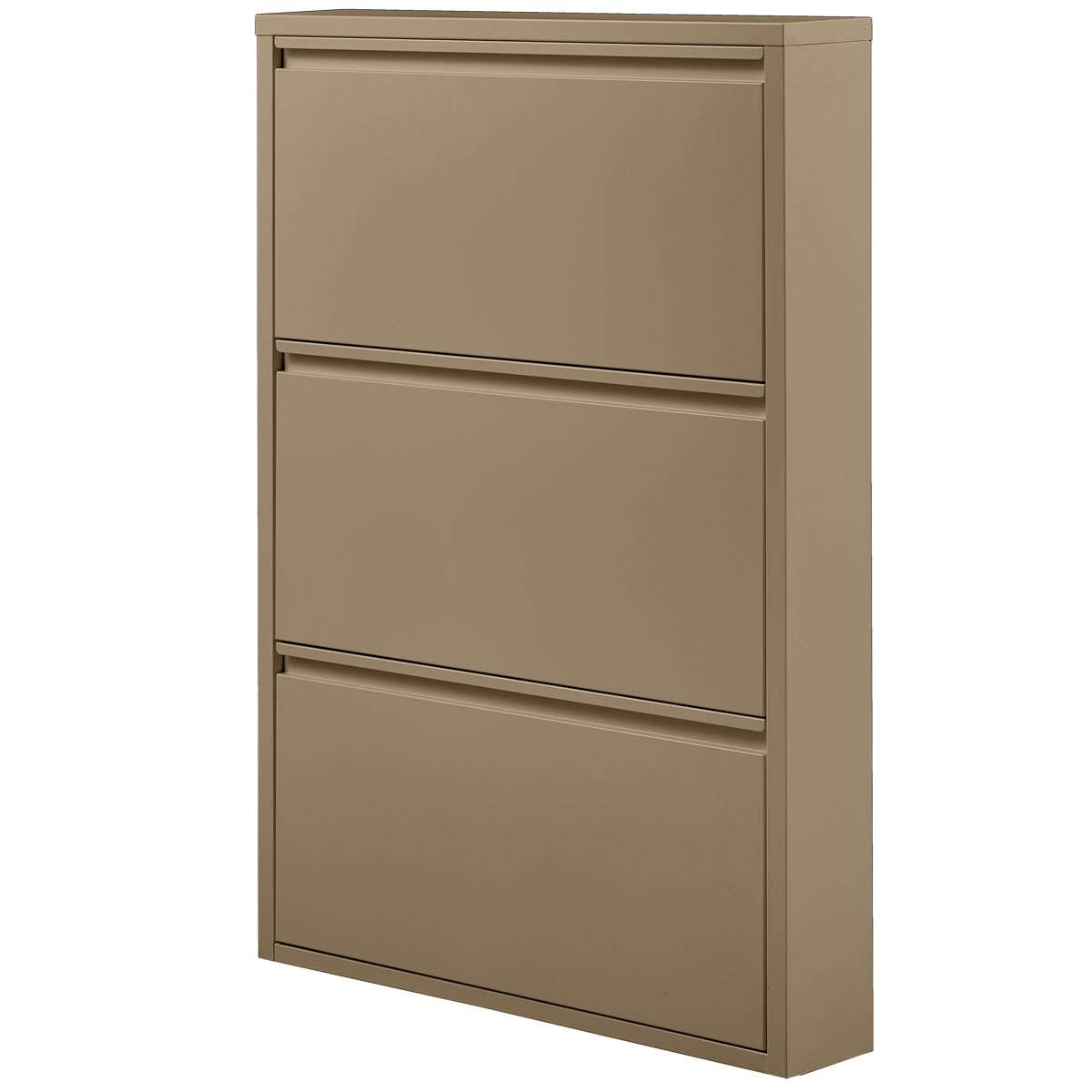 woood Schuhschrank SABINE B 66 cm Metall sandfarben