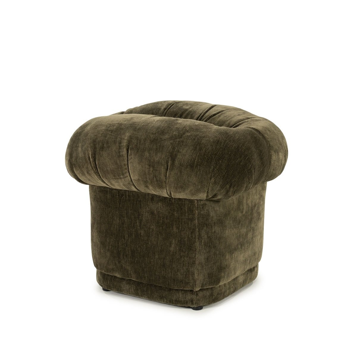 Pouf Nook H 47 cm grün Hocker Sitzhocker