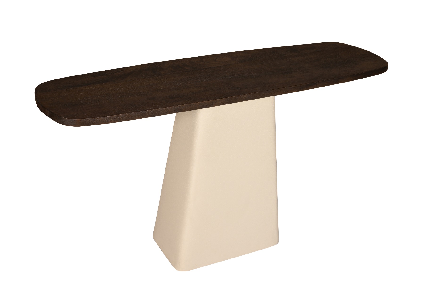 Konsolentisch Marron 140 x 40 cm Mangoholz braun Metall Anstelltisch