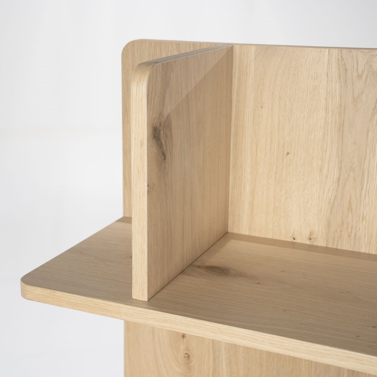 Regal Hängeregal Renee schmal H 160 cm Eiche  