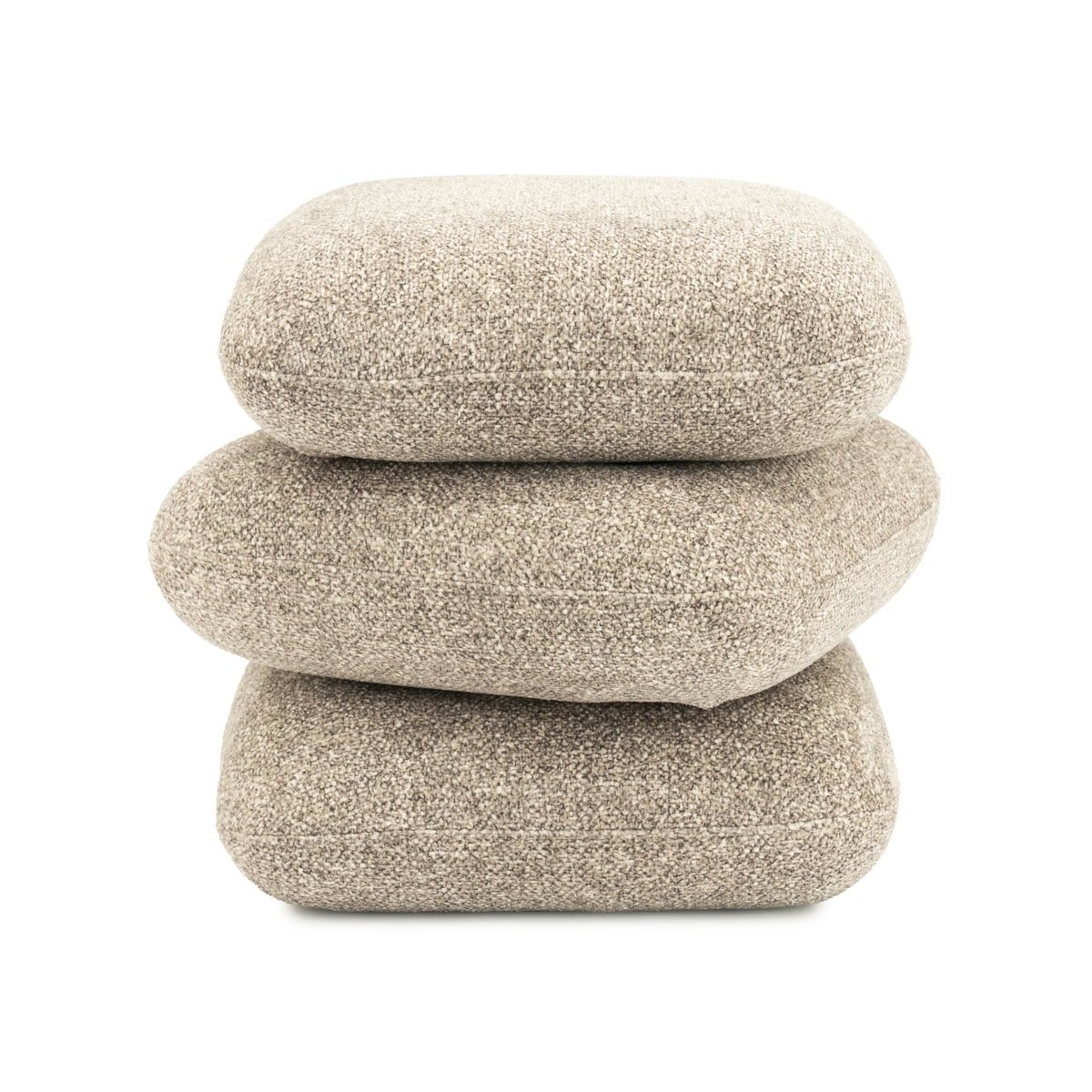 Pouf Pillowscape H 44,5 cm taupe Hocker Sitzhocker