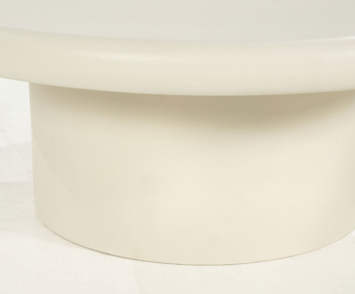 Couchtisch Jade rund Ø 80 cm beige  