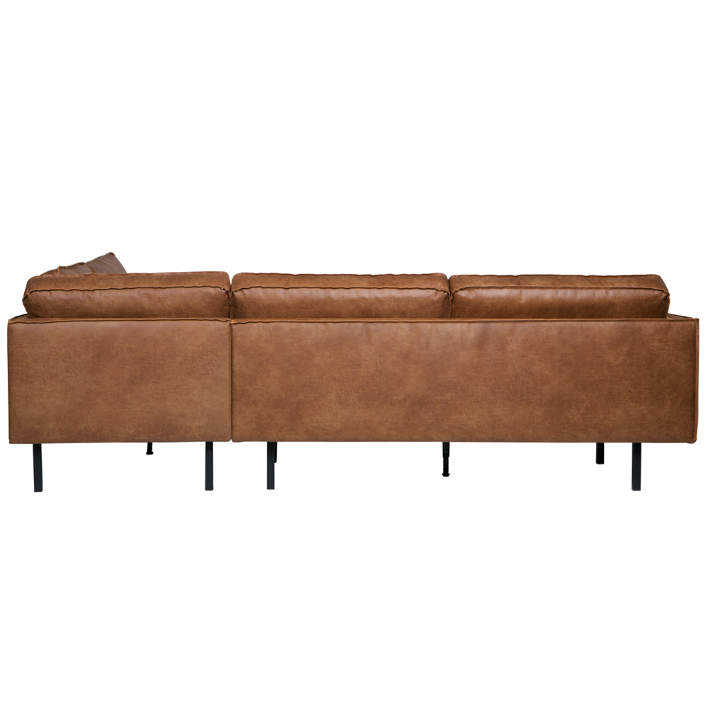 Ecksofa Rodeo recyceltes Leder cognac Sofa