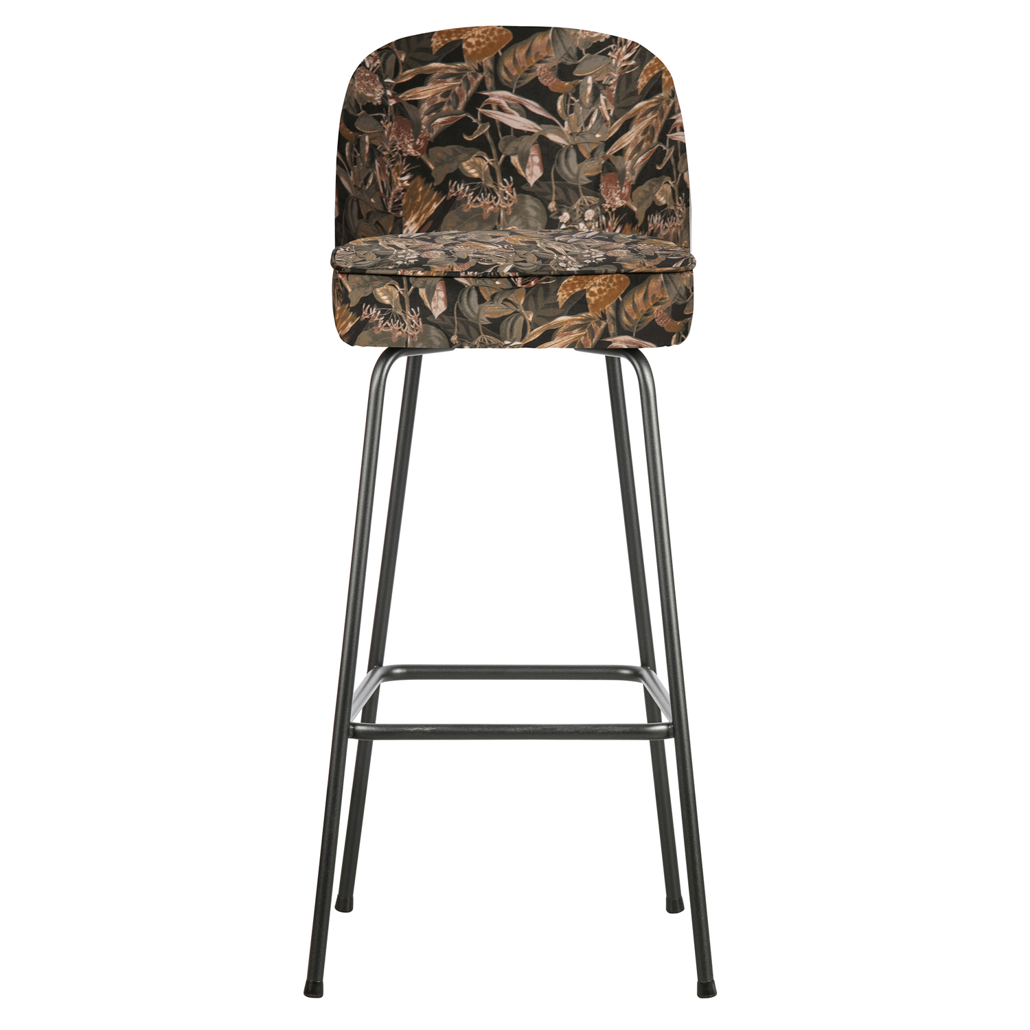 Barhocker Vogue SH 79 cm Samt bouquet Blumendruck