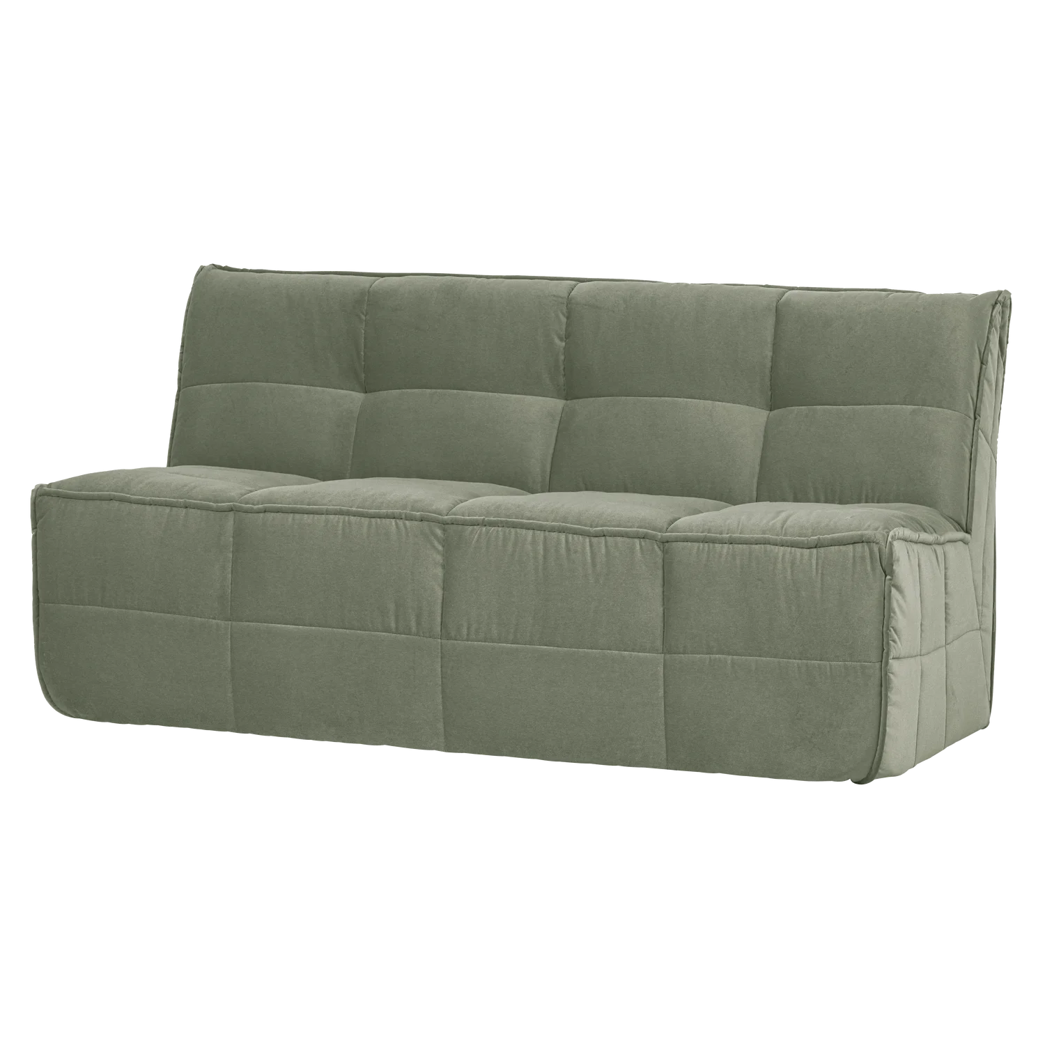  Esstischbank CLUSTER 164 cm Samt pistaziengrün Küchenbank gepolstert