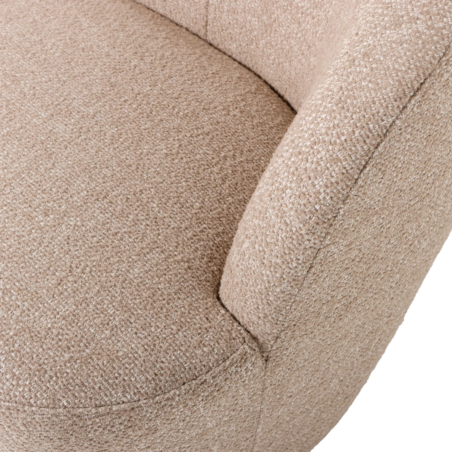 Sessel SERRA Drehsessel Webstoff Melange natur