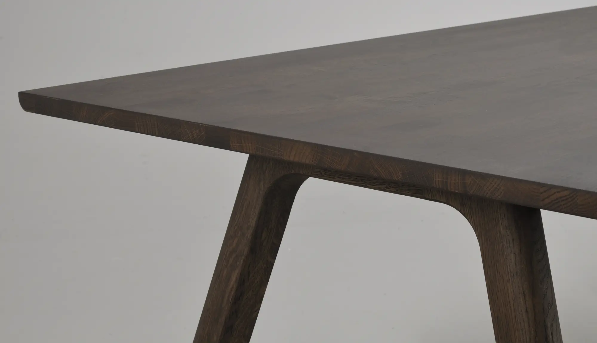 Esstisch LAPPERON 220 x 95 cm Eiche dunkelbraun verlängerbar 310 cm
