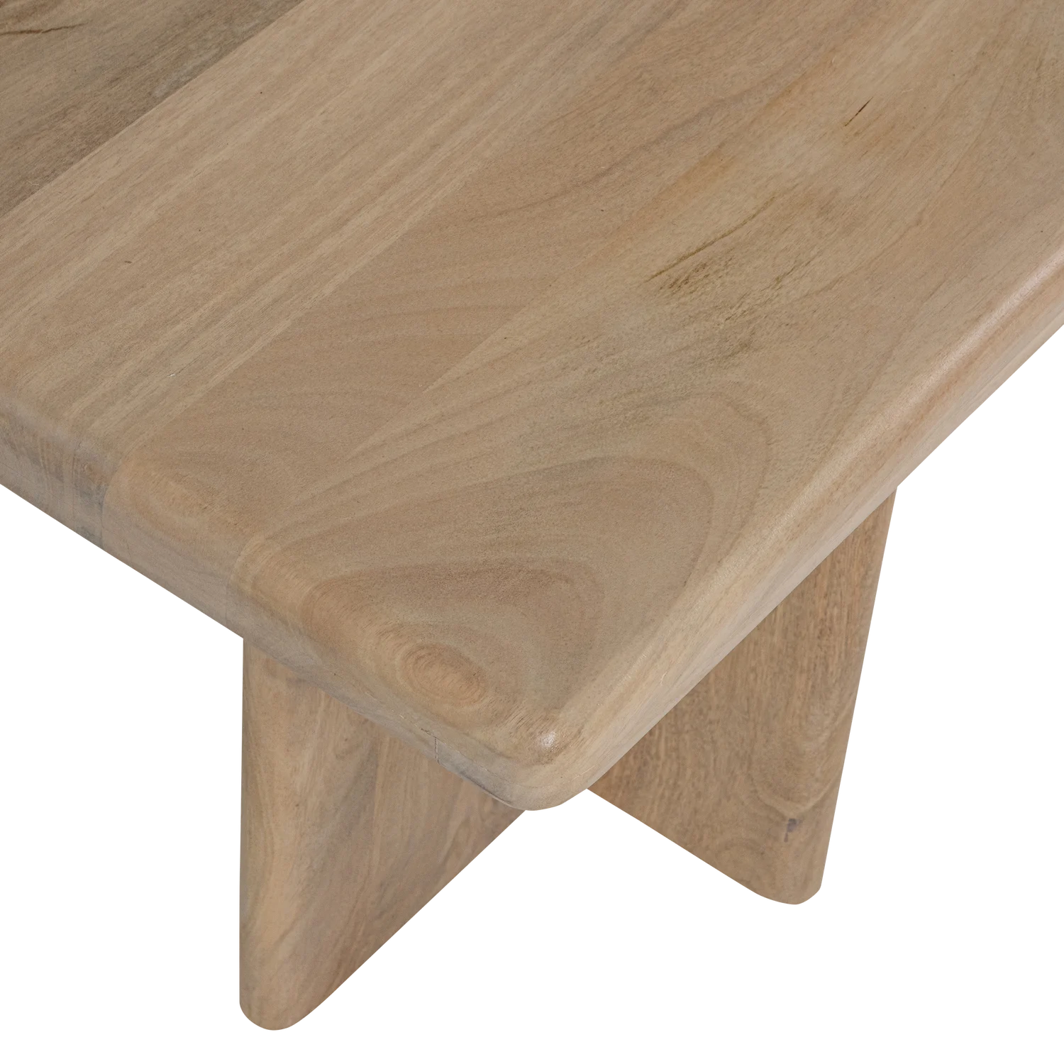 Esstischbank ATO 180 cm Mangoholz mit Maserung natur