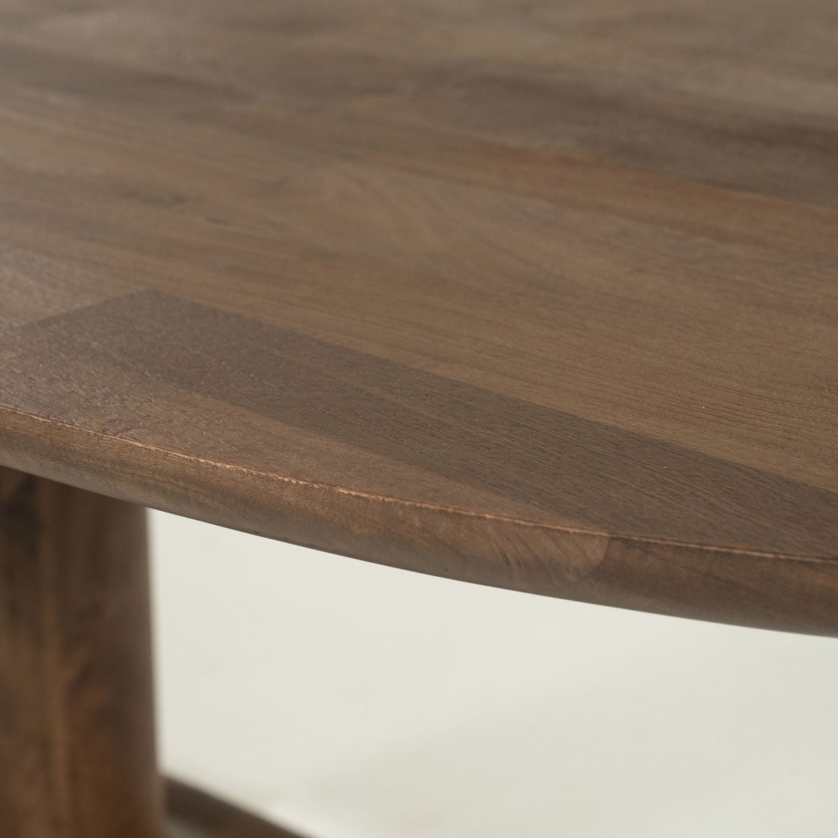 Esstisch Coco oval 180 x 110 cm Mango Massivholz 