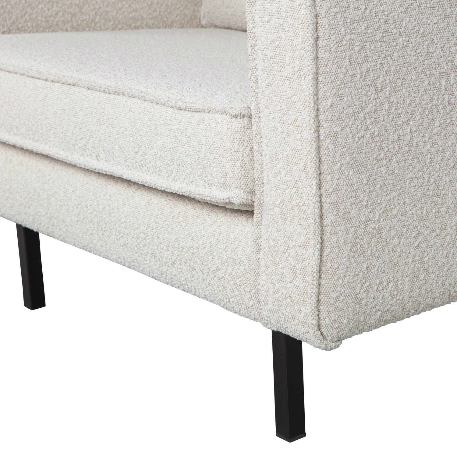 1,5 Sitzer Sessel Rodeo Bouclé natur Loungesessel