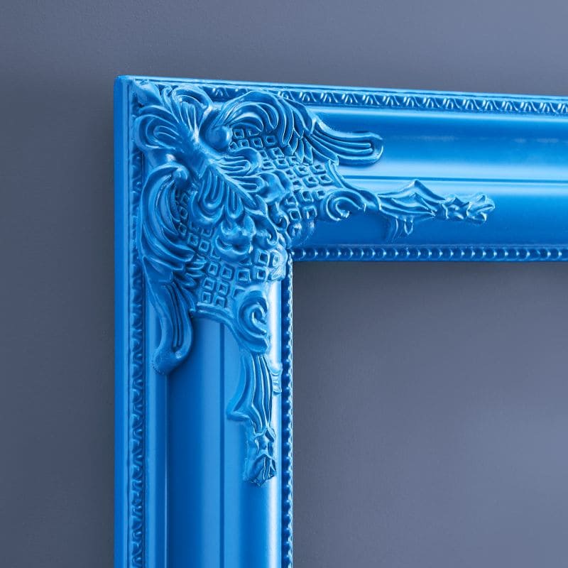 Bilderrahmen Royal Frame Rahmen Dekorahmen Holz blau