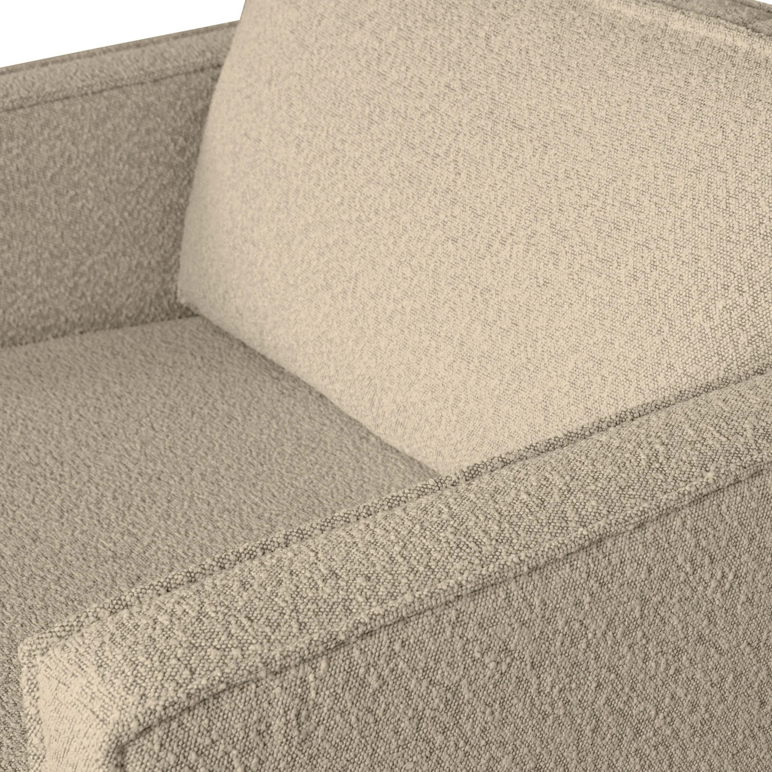 1,5 Sitzer Sessel Rodeo Bouclé beige Loungesessel