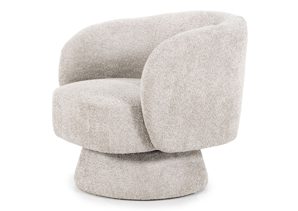 Sessel Balou taupe Clubsessel Fernsehsessel Drehsessel