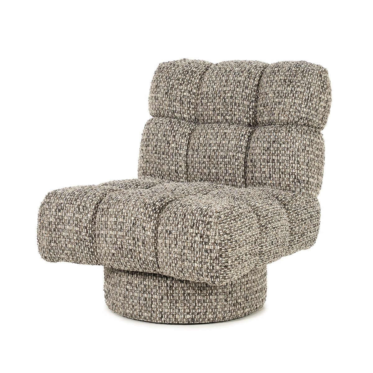 Sessel Fenna Teddystoff taupe Drehsessel Relaxsessel Fernsehsessel