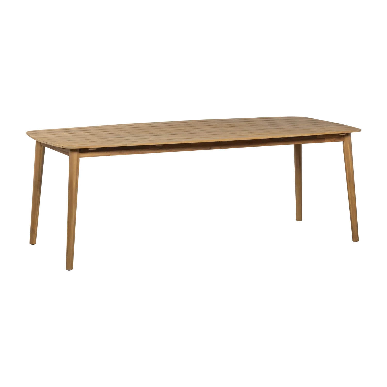 Gartentisch Esstisch KRIS 215 x 90 cm Akazienholz natur