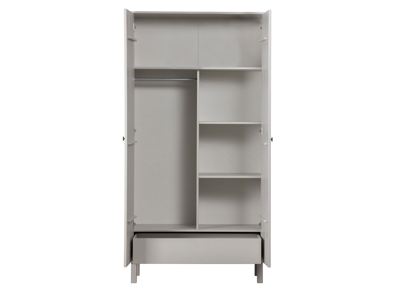 woood Schrank Kleiderschrank Madu H 195 cm Kiefer