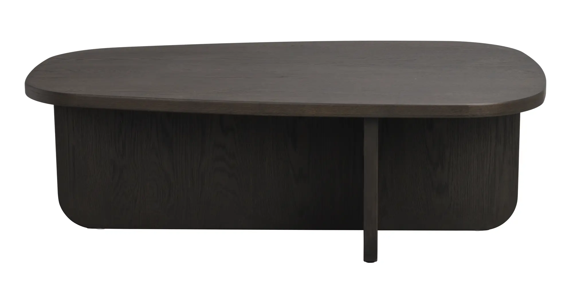 2er Set Couchtisch WILLINGS Eiche dunkelbraun