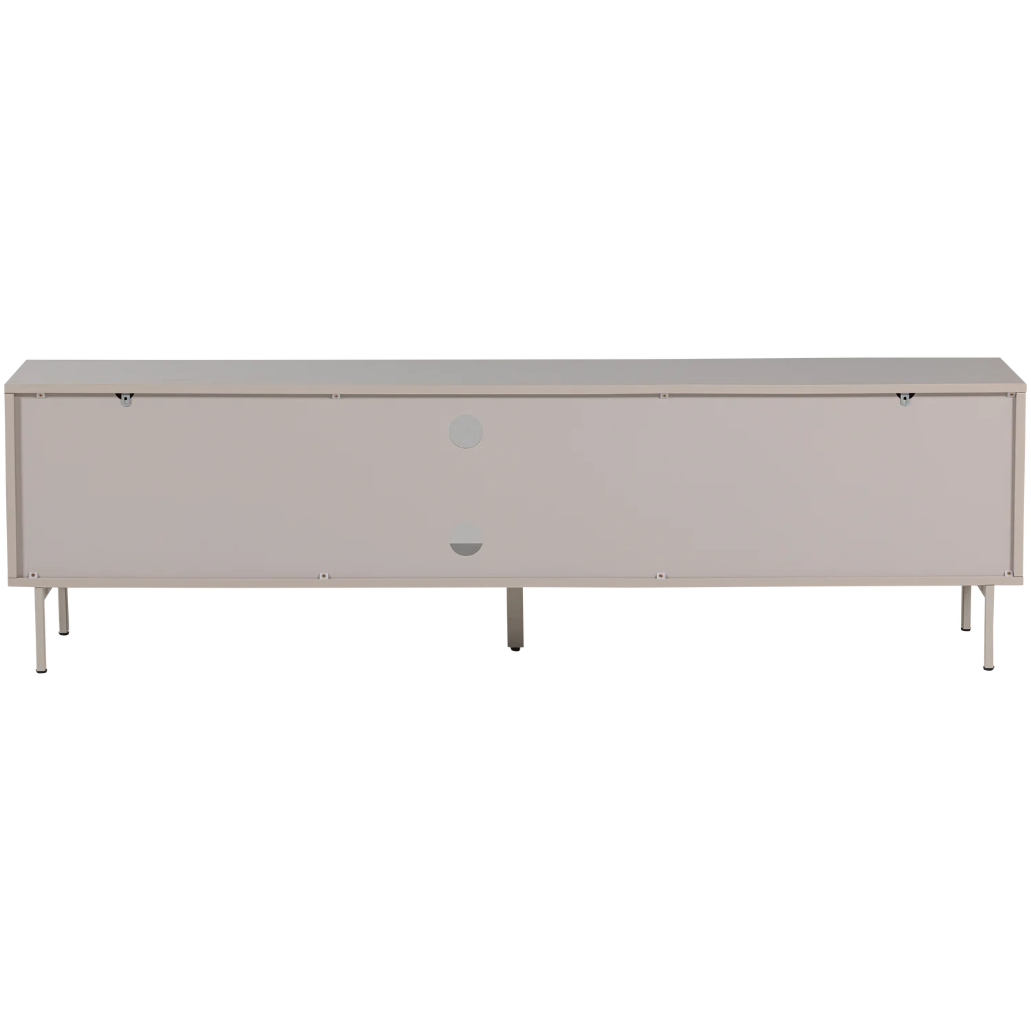 TV Möbel Lowboard TOURS 180 cm MDF Melamin beschichtet sandfarben