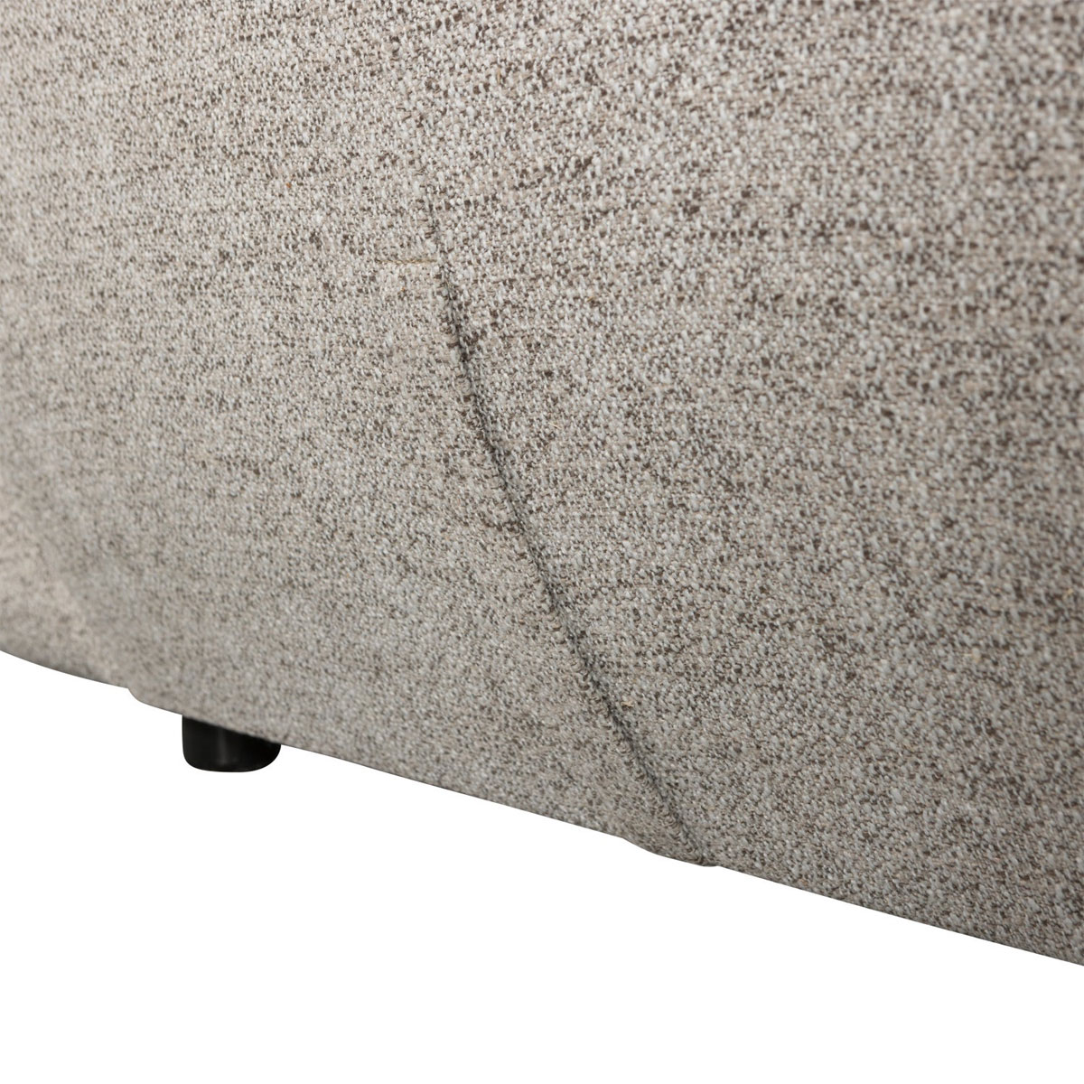 Loveseatsessel Sessel BAGGY Webstoff natur melange
