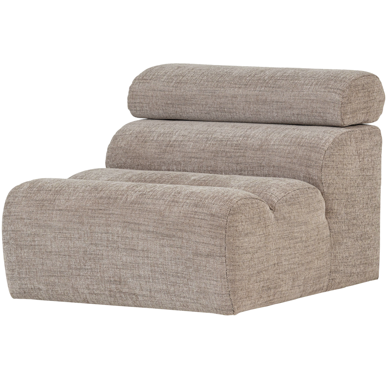 Sofaelement NOVI 82 cm Element Webstoff natur melange