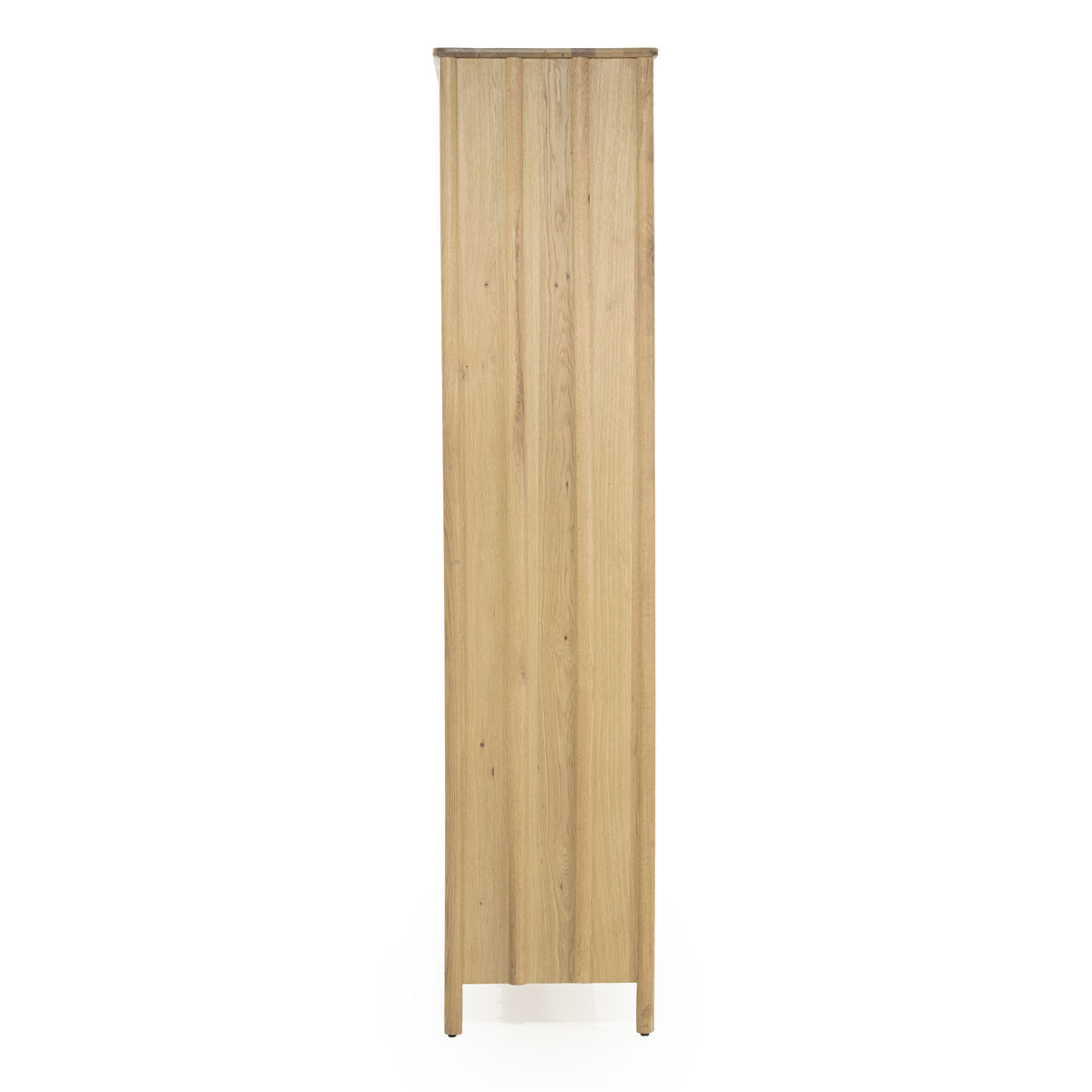 Highboard Jake mit 2 Türen Eiche Holz Furnier hellbraun