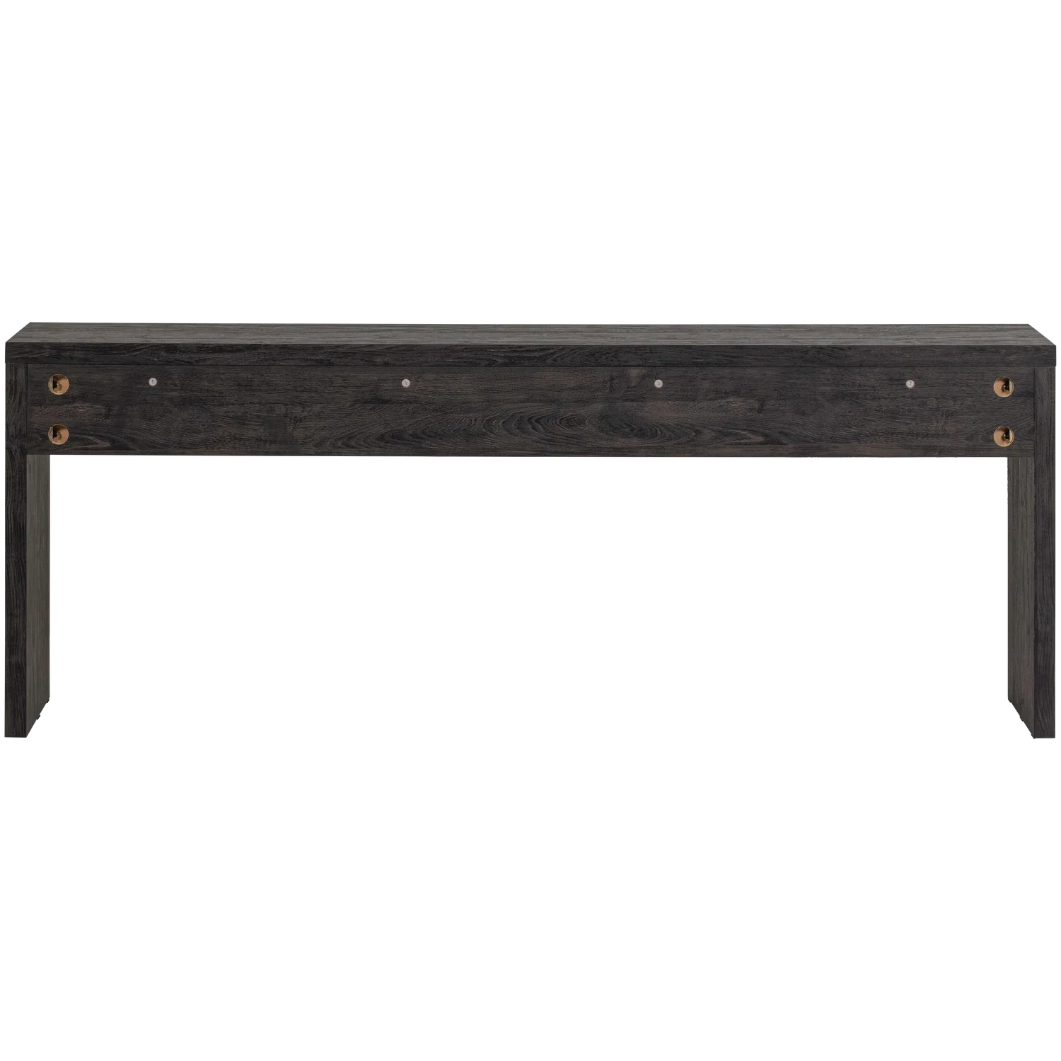 Konsole Schreibtisch MAAN 200 x 45 cm dunkelbraun  