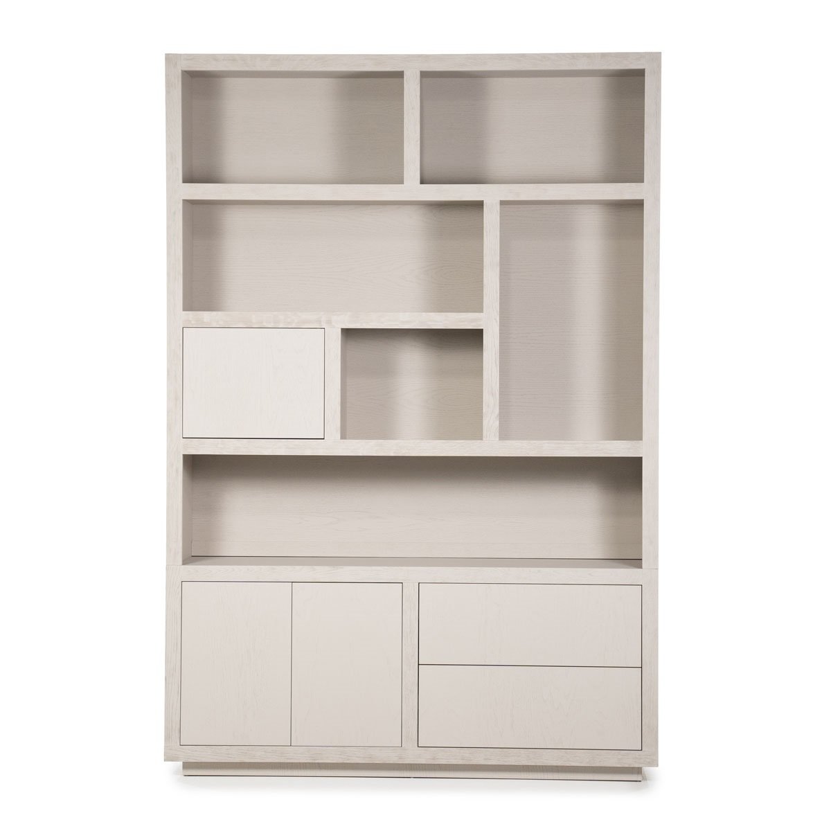Bücherschrank Helsinki B 150 cm Eiche taupe