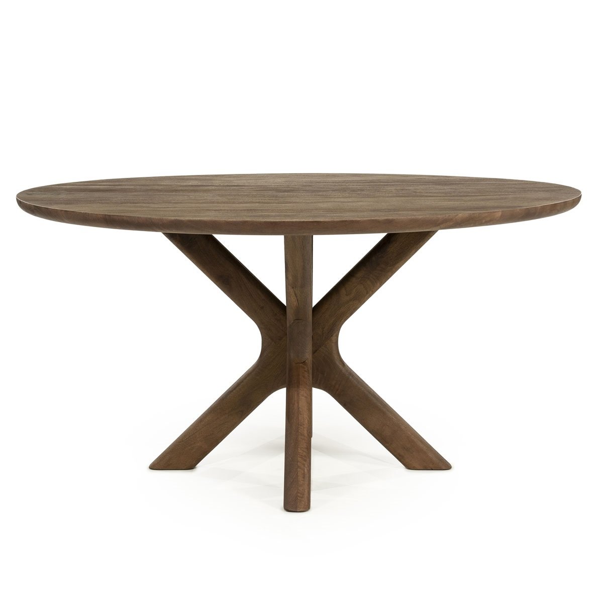 Esstisch Tycho rund 150 cm Mango Massivholz 