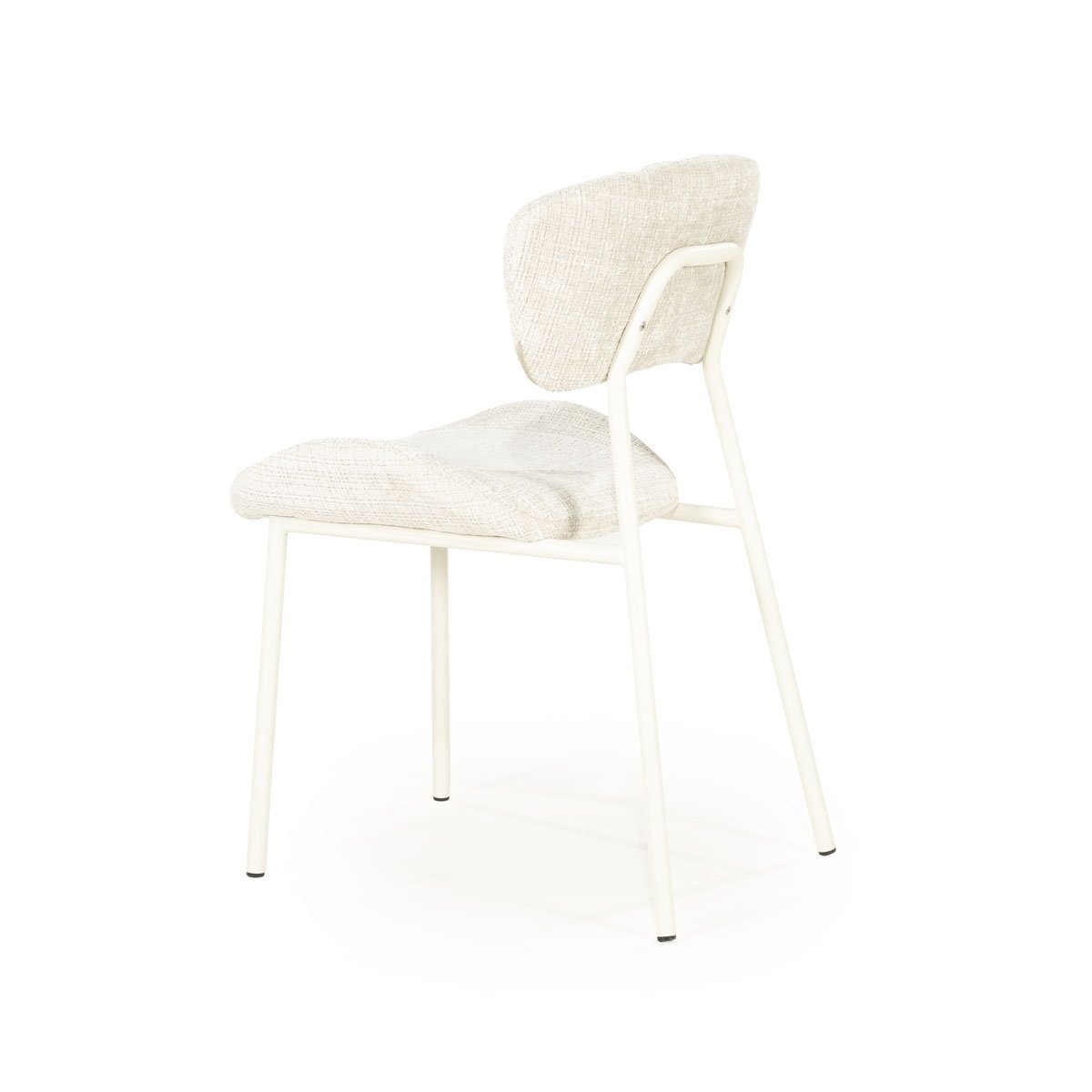 Esszimmerstuhl Dare Stoff beige Vierfußstuhl