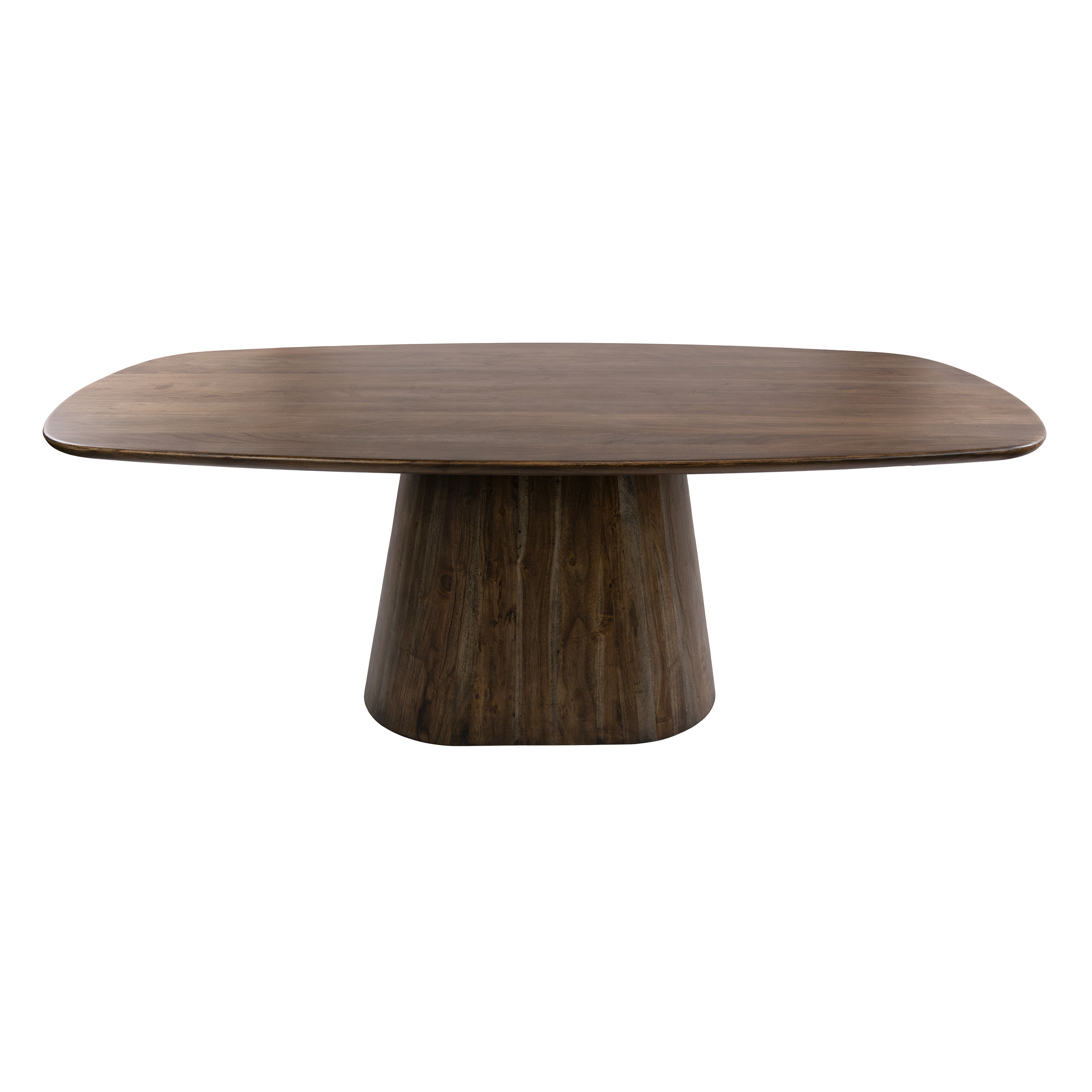 Esstisch SANO dänisch oval massiv Akazie braun 180 cm