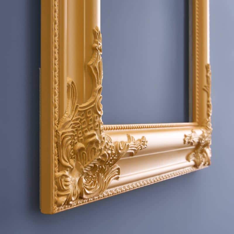 Bilderrahmen Royal Frame Rahmen Dekorahmen Holz orange
