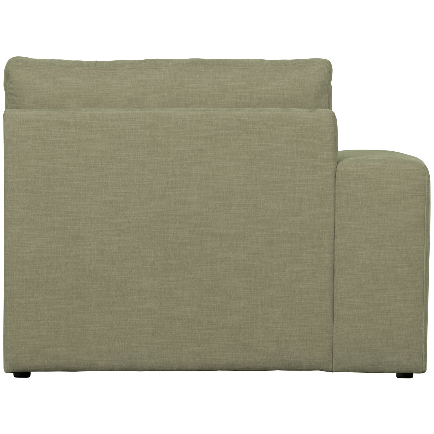Sofaelement FAMILY mit Armlehne links Element Webstoff grün