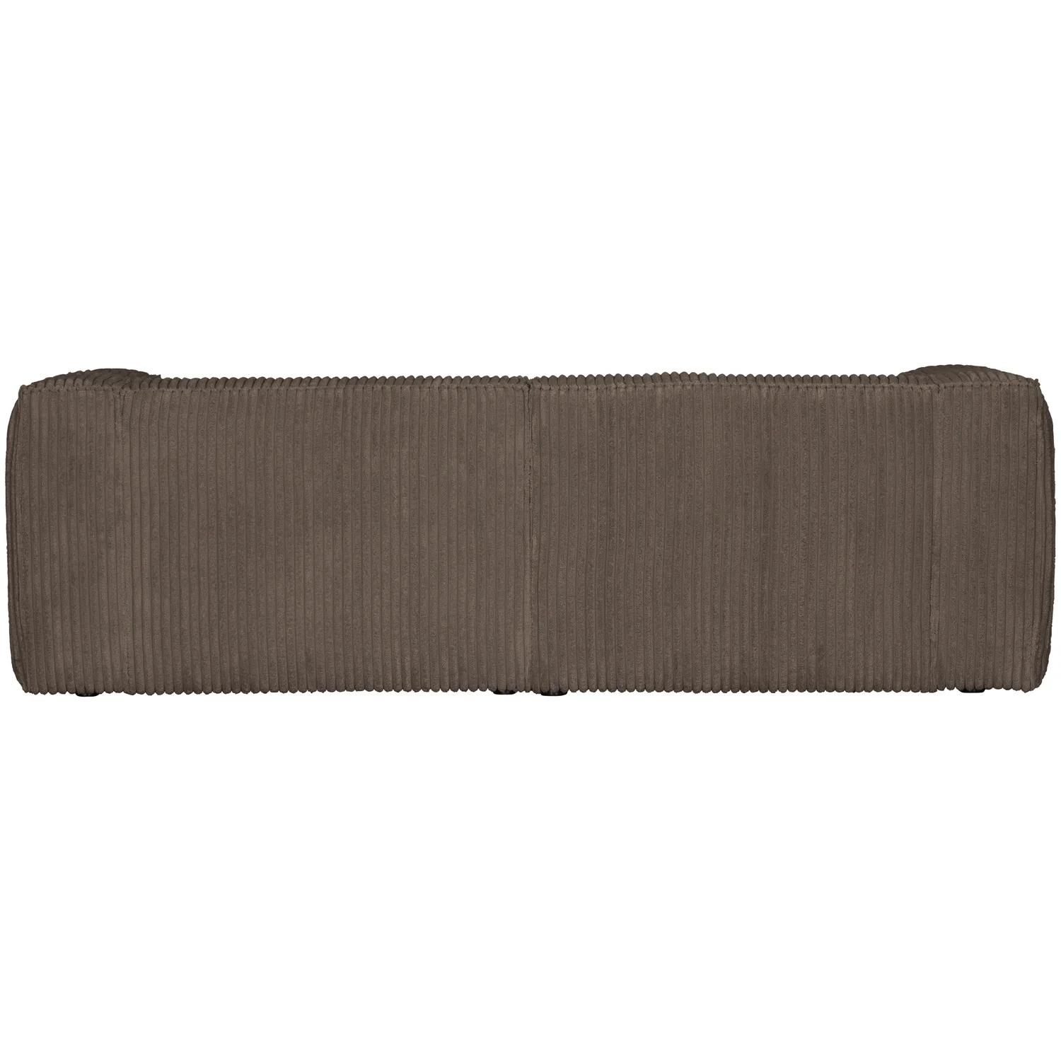 3,5 Sitzer Sofa Bean Ribcord schlammfarben